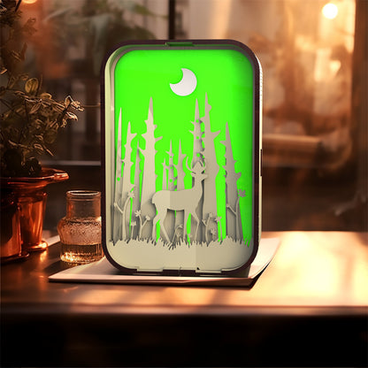 Woodcarving Light Minimalist Night Light