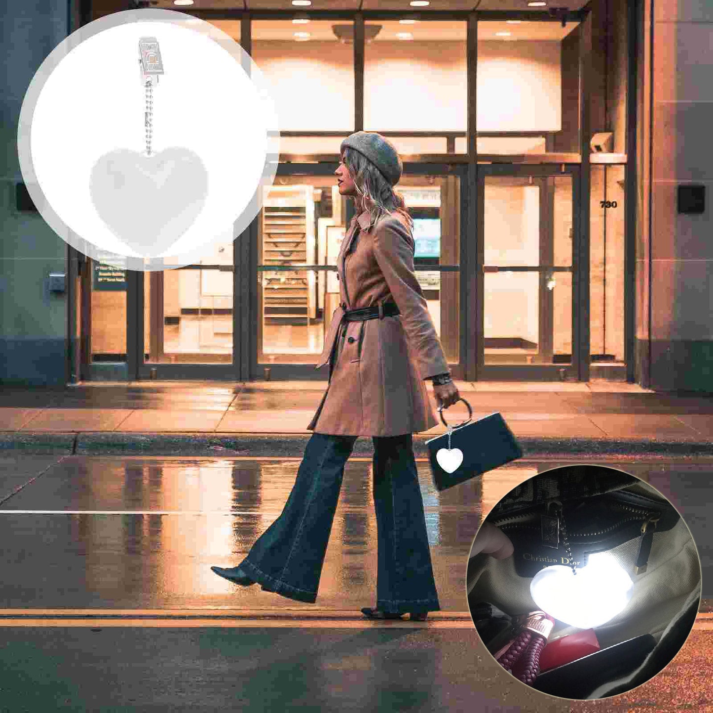 Premium LED Purse/Handbag/ Backpack Light Touch Activate