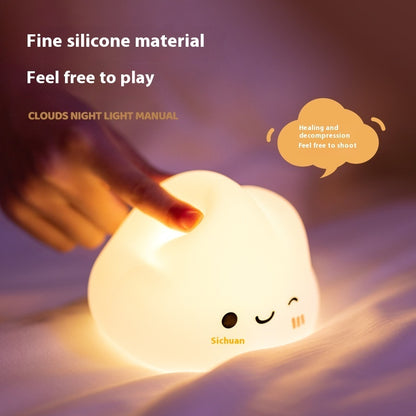 Cloud Silicone Ambience Light Lamp